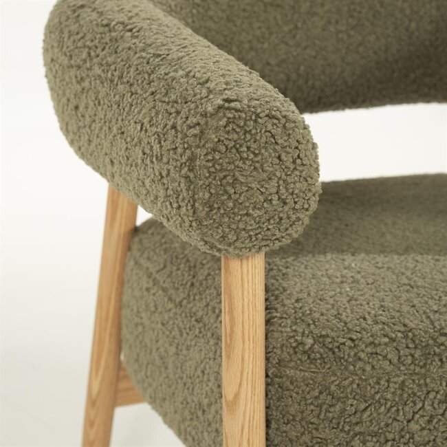 By Boo Fauteuil Mysa - groen