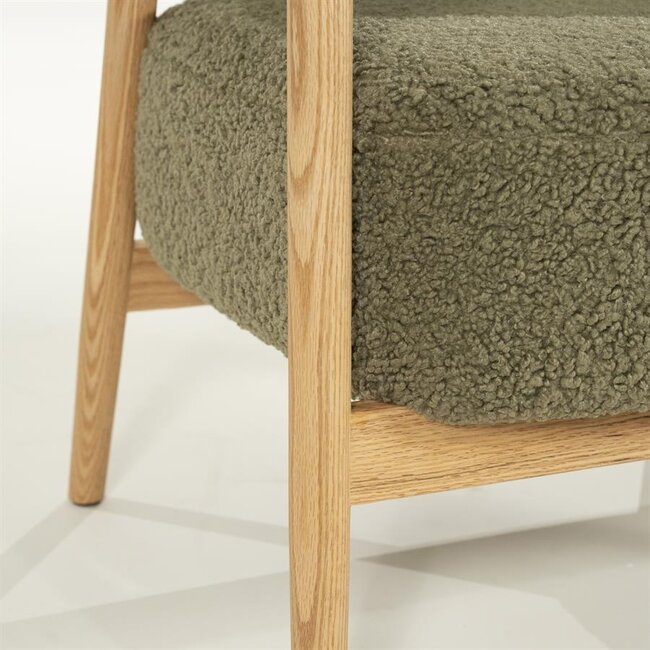 By Boo Fauteuil Mysa - groen