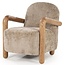By Boo Fauteuil Retrova - Taupe