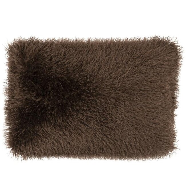 By Boo Kussen Doodly 40x60 cm - dark bruin