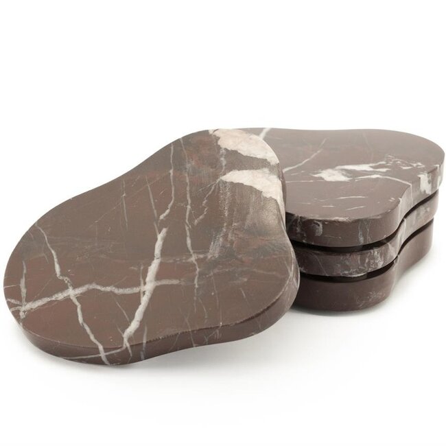 By Boo Onderzetter Rosso (set of 4)