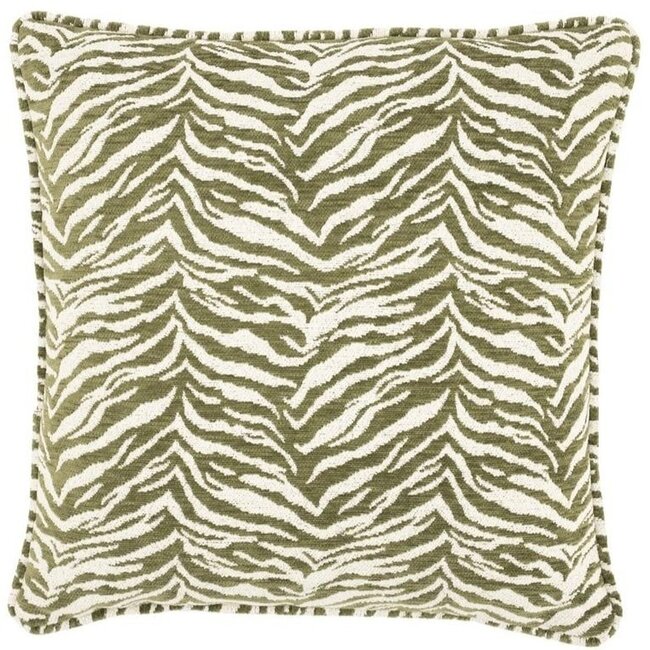 By Boo Kussen Tigra 45x45 cm - groen