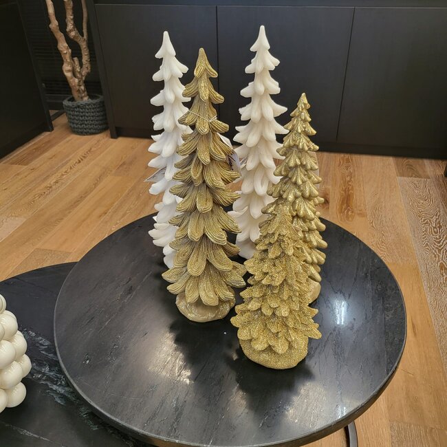 Light en Living Ornament Ø13X25 cm CHRISTMAS TREE goud