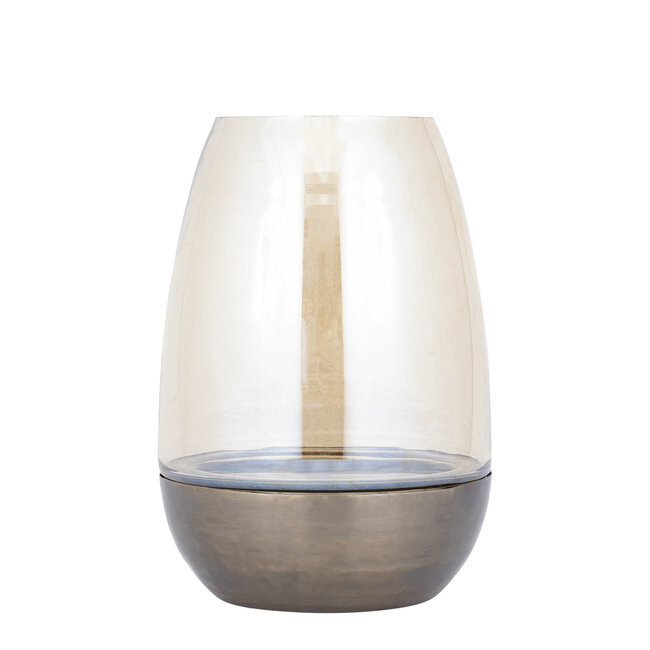 PTMD Windlicht Kalley bruin L