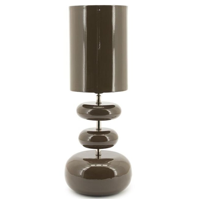 By Boo Tafellamp Orbs - donkerbruin