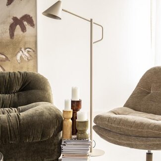 By Boo Vloerlamp Capa - beige