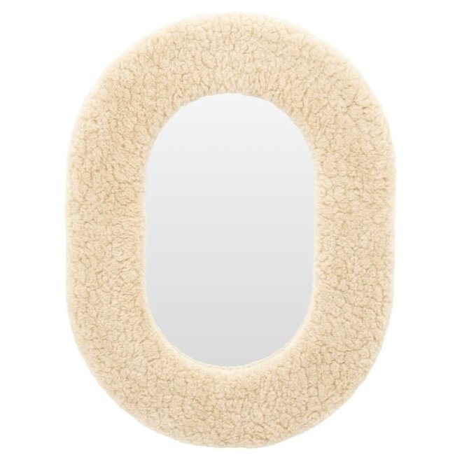 By Boo Spiegel Kiss klein - beige