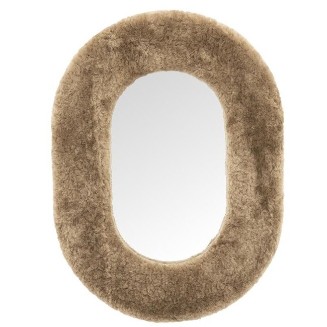 By Boo Spiegel Kiss klein - bruin