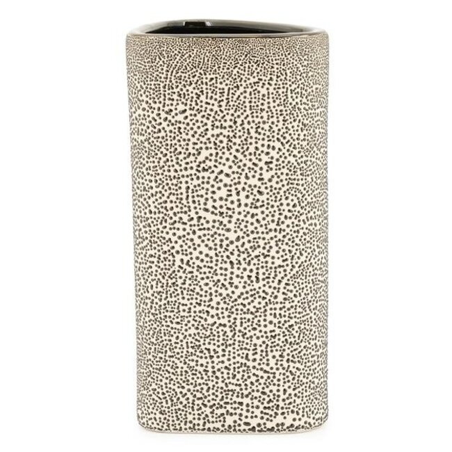 By Boo Vaas Dotangle groot - bruin