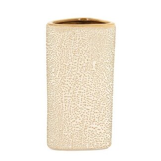 By Boo Vaas Dotangle klein - mosterd