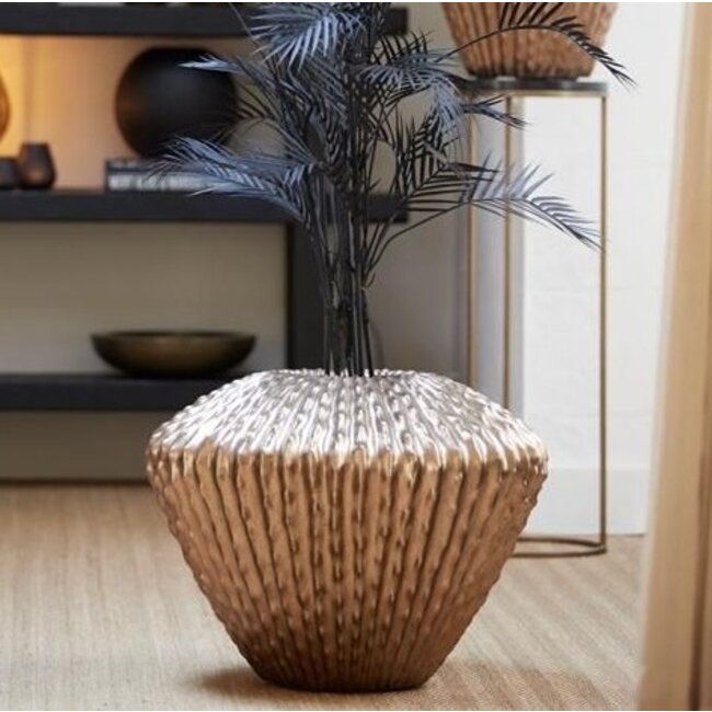 Light en Living Vaas CACTI antiek brons Ø55x45 cm