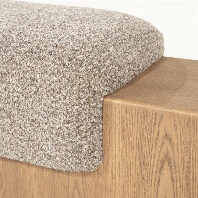 Eleonora Bankje George - taupe Flou