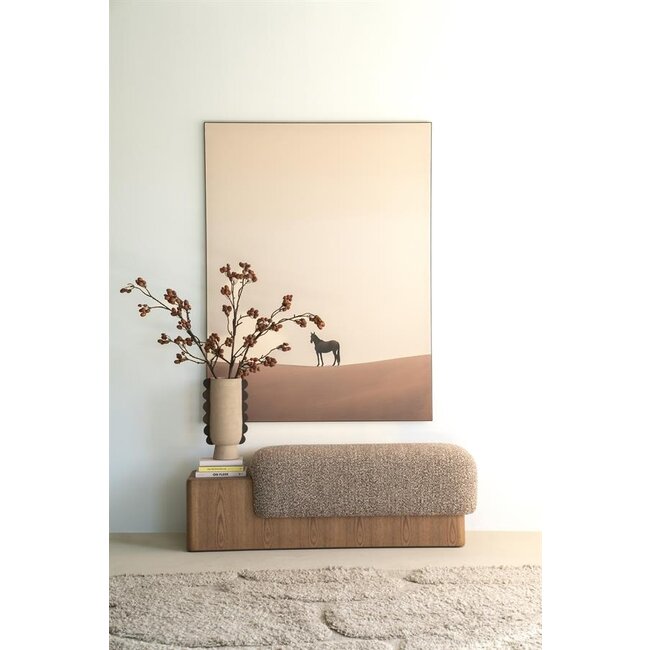 Eleonora Bankje George - taupe Flou