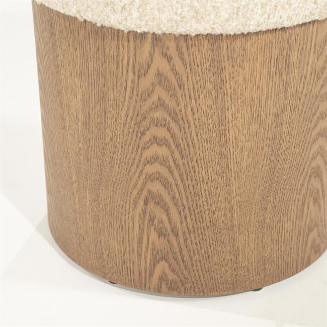 Eleonora Poef George - beige Flou