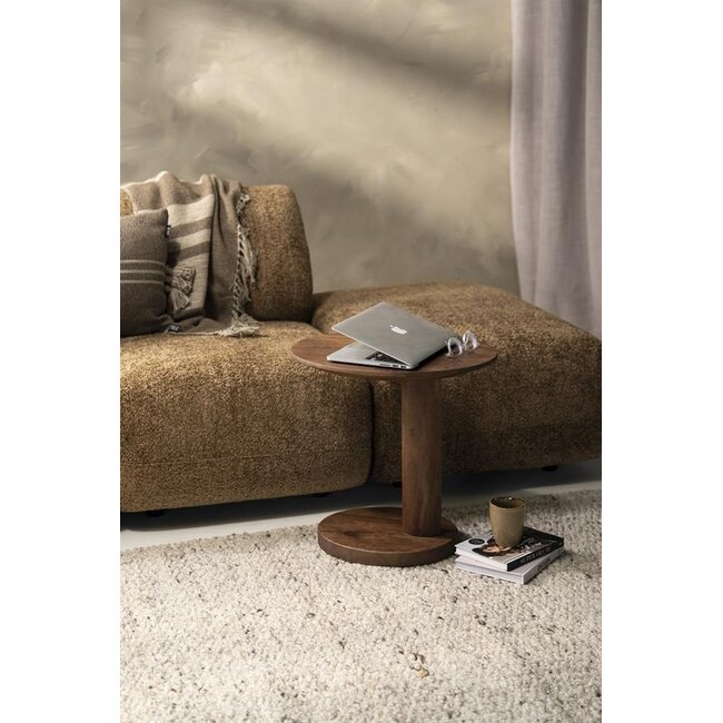 Eleonora Bijzettafel Novia - lichtbruin