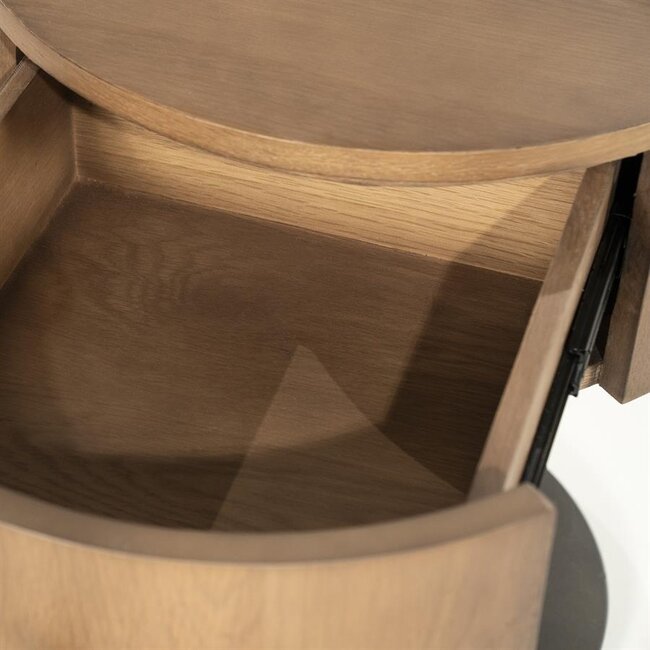 Eleonora Nachtkastje Skye - lichtbruin