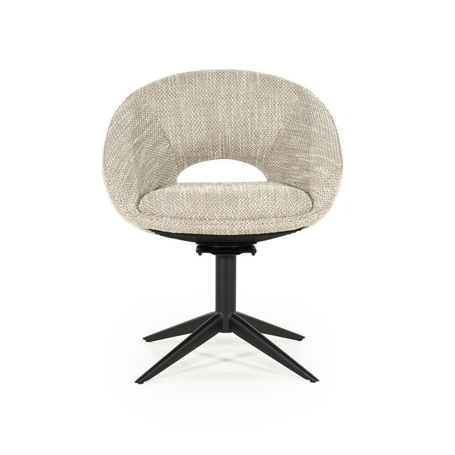 Eleonora Stoel Nol - taupe Tova