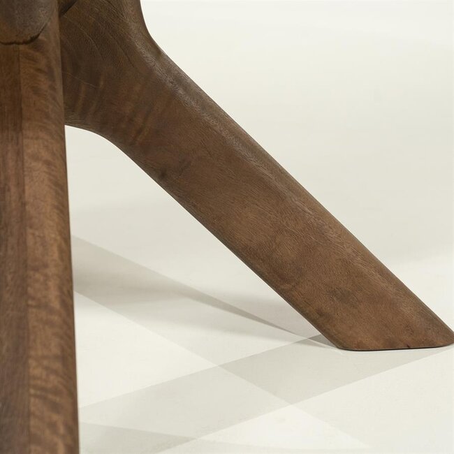 Eleonora Eettafel Tycho 150x77 cm - lichtbruin