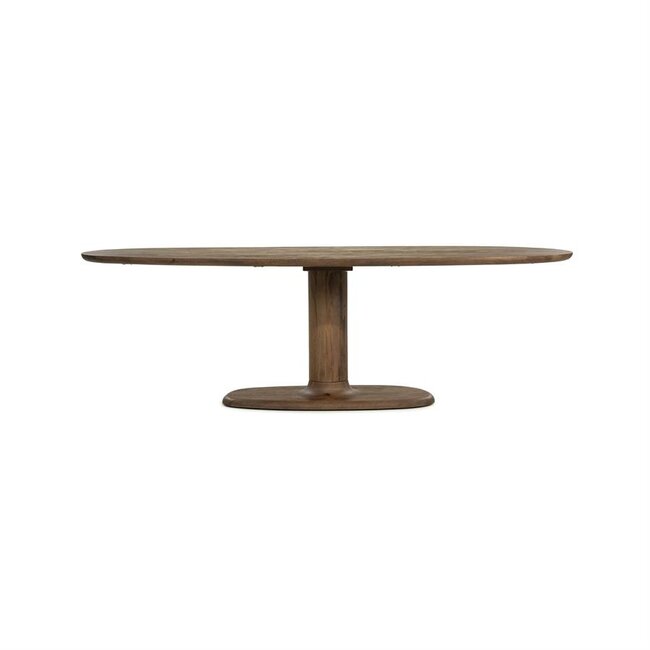 Eleonora Eettafel Coco 240x110 cm - lichtbruin