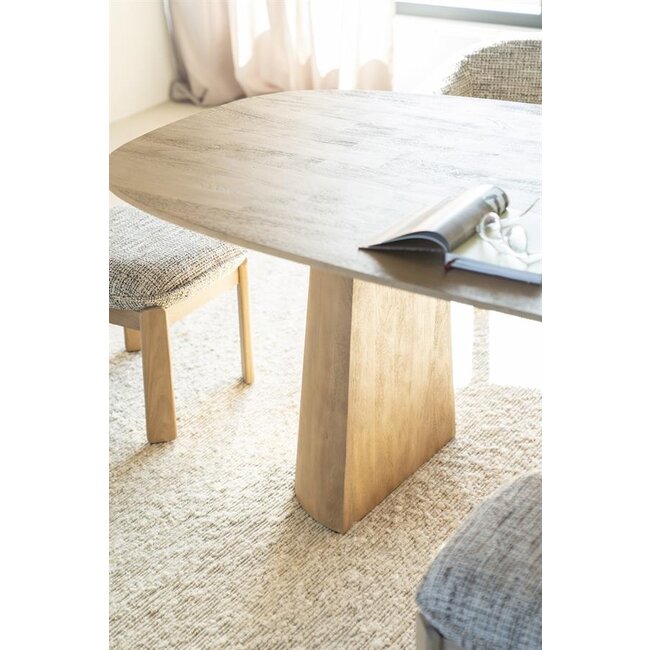 Eleonora Eettafel Lune 240x105 cm - naturel