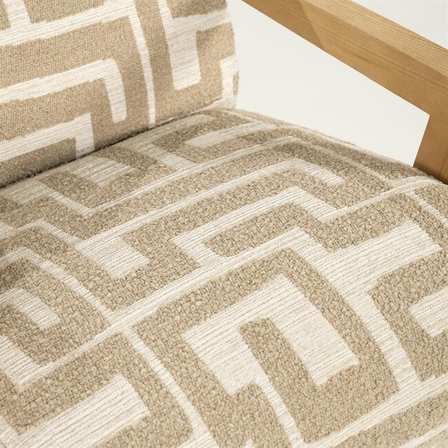 Eleonora Fauteuil Olek - taupe Libre