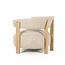 Eleonora Fauteuil Lola - taupe Hush