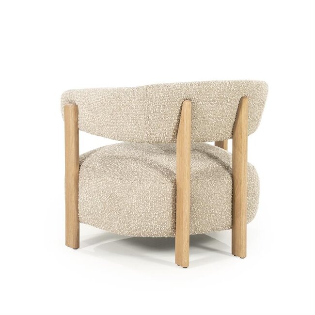Eleonora Fauteuil Lola - taupe Hush