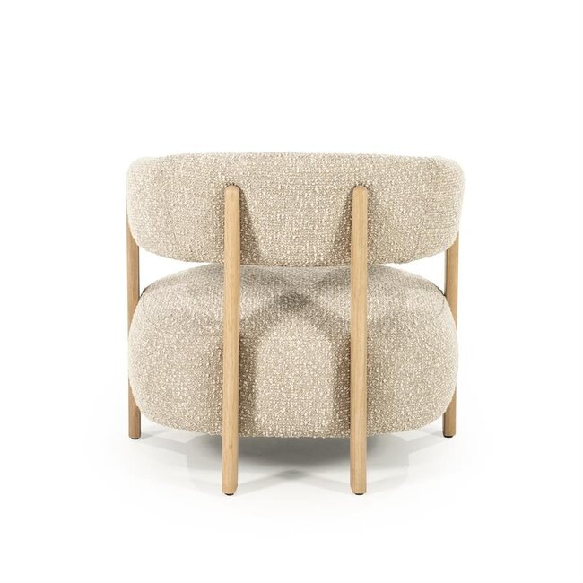 Eleonora Fauteuil Lola - taupe Hush