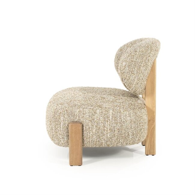 Eleonora Fauteuil Reza naturel - beige Bay
