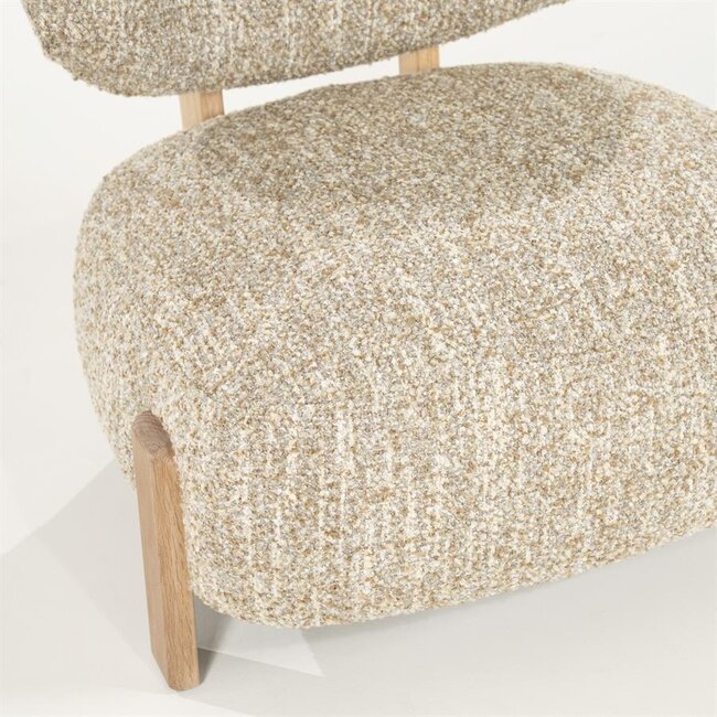 Eleonora Fauteuil Reza naturel - beige Bay