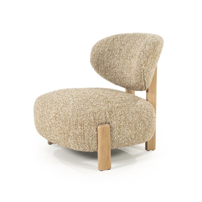 Eleonora Fauteuil Reza naturel - taupe Bay