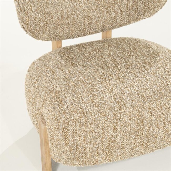 Eleonora Fauteuil Reza naturel - taupe Bay
