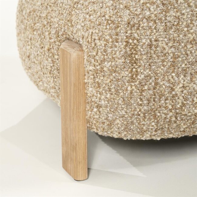 Eleonora Fauteuil Reza naturel - taupe Bay