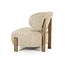 Eleonora Fauteuil Reza bruin - beige Bay