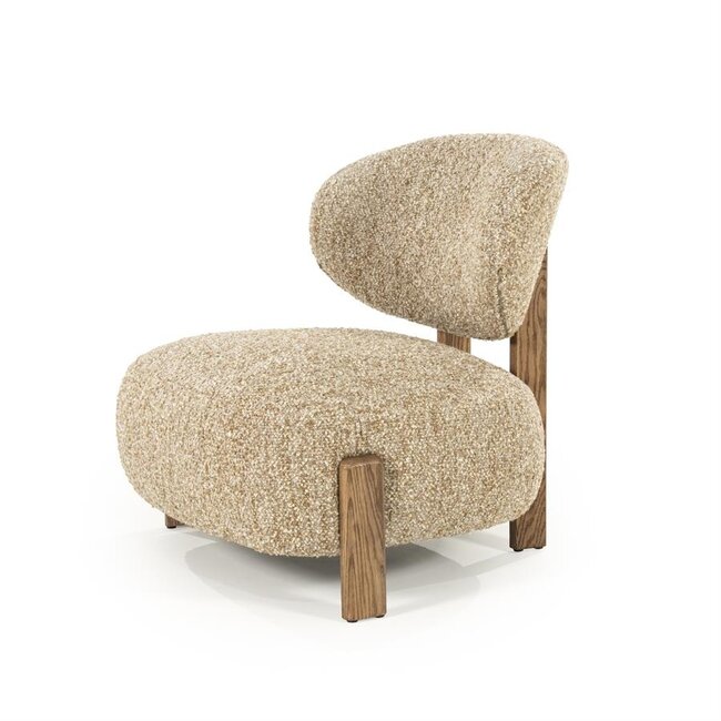 Eleonora Fauteuil Reza bruin - taupe Bay