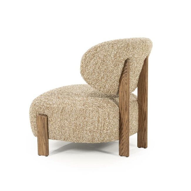 Eleonora Fauteuil Reza bruin - taupe Bay