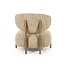 Eleonora Fauteuil Reza bruin - taupe Bay