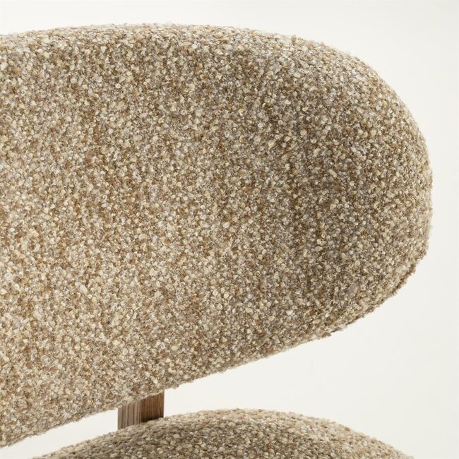 Eleonora Fauteuil Reza bruin - taupe Bay