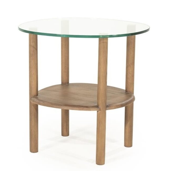 Eleonora Bijzettafel Cleo - lichtbruin