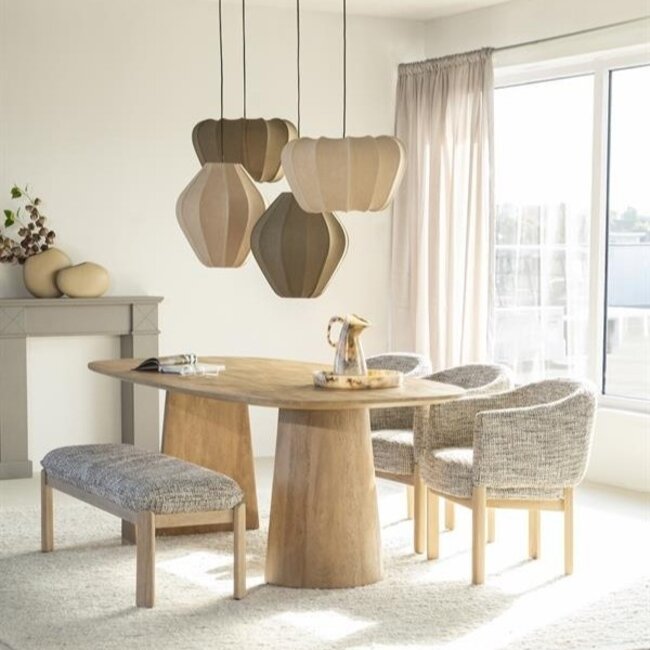 Eleonora Bankje Lottie - taupe Nori