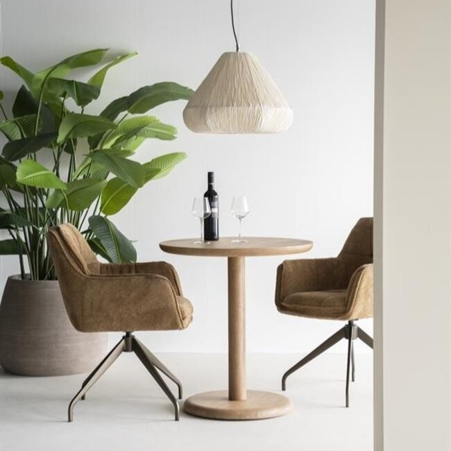 Eleonora Bistrotafel Florent rond - naturel