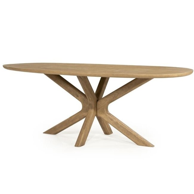 Eleonora Eettafel Tycho 210x110 cm - naturel