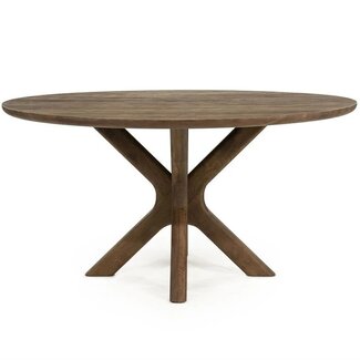 Eleonora Eettafel Tycho 150x77 cm - lichtbruin