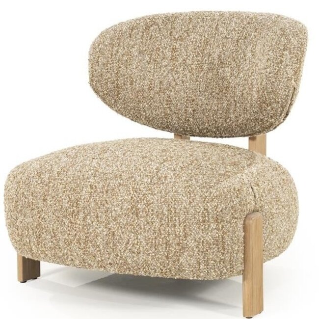 Eleonora Fauteuil Reza naturel - taupe Bay
