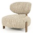 Eleonora Fauteuil Reza bruin - beige Bay