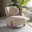 Eleonora Fauteuil Reza bruin - beige Bay