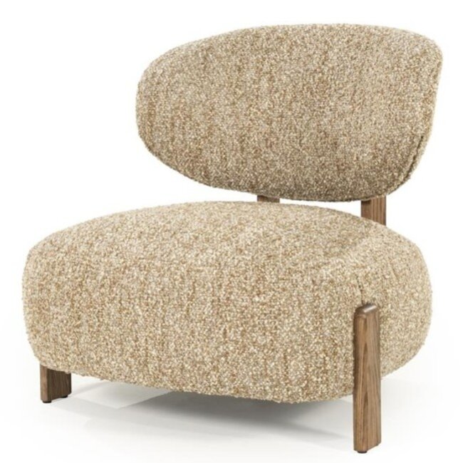 Eleonora Fauteuil Reza bruin - taupe Bay