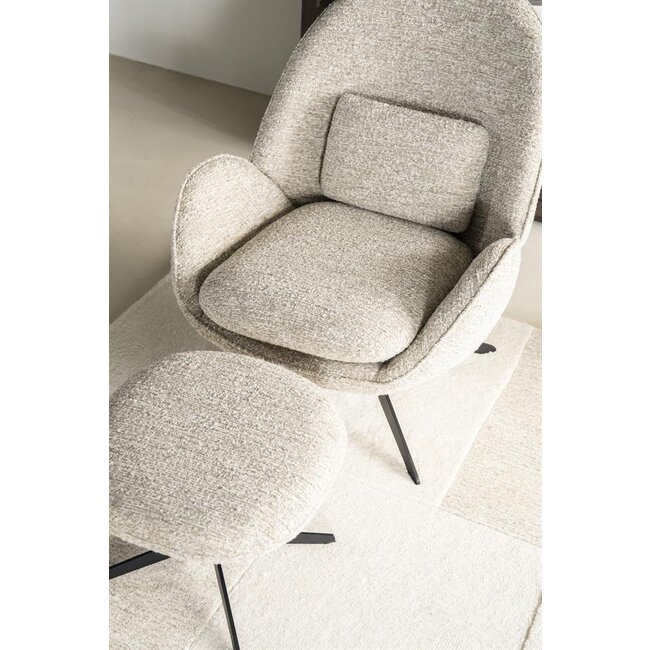 Eleonora Fauteuil Ryan - beige Zora