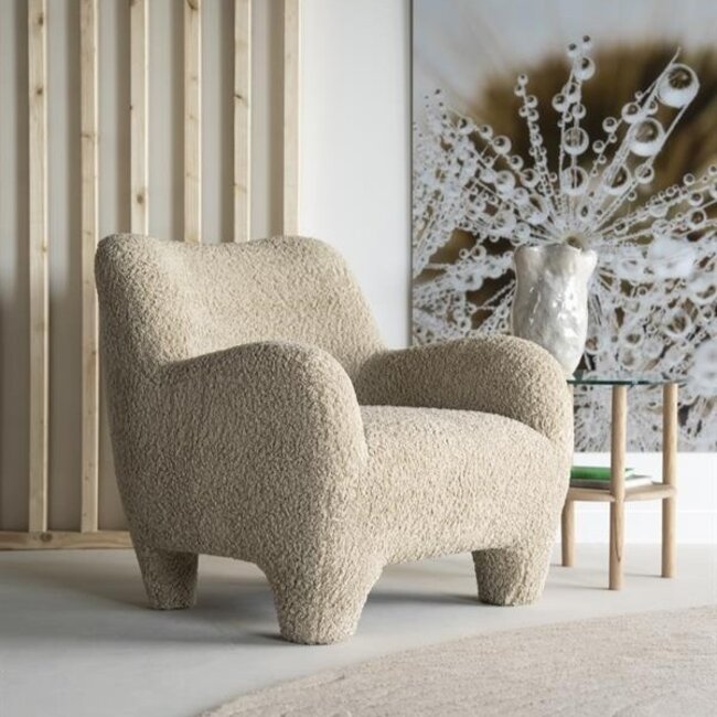 Eleonora Fauteuil Shaun - taupe Sheep