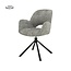 Tower Living Eettafelstoel Isola draaibaar- Haga 09 silver